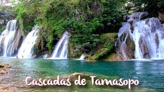 Cascadas de Tamasopo  Huasteca Potosina  San Luis Potosí [upl. by Bendick]