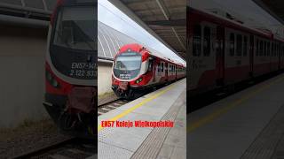 EN57 Koleje Wielkopolskie train train railway pkp rail interrail pociągi 800milesoftravel [upl. by Ardelle]