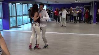 Kizomba  Lourenço Marques amp Sara Panero au Studio LMK Danse [upl. by Ayvid810]