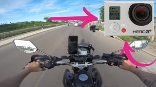 ROLÊ DE CROSSER 150 TESTANDO A GO PRO HERO 3 🚨SEM MICROFONE 🚨 [upl. by Vaenfila946]