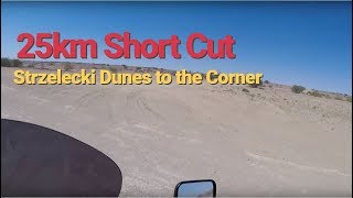 DRZ400  CRF250 Rally  Ep 4  Strzelecki Track 4WD shortcut to Cameron Corner [upl. by Ennyl]