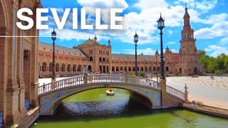 Seville Walking Tour Discover the Heart of Andalusia  4K Ultra HD [upl. by Smitty744]