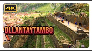 OLLANTAYTAMBO 4K  Cusco Peru  Inca Ruins Train Station and More [upl. by Llednov]