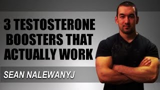 3 Testosterone Boosting Supplements That Work [upl. by Nennek]