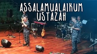 US Pacific Fleet Band Cover Lagu Assalamualaikum Ustazah [upl. by Gusba185]