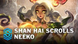 Shan Hai Scrolls Neeko 2023 Skin Spotlight  League of Legends [upl. by Nyleda839]