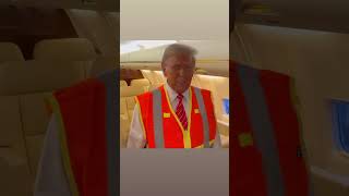 Donald Trumps Campaign Rally with Garbage uniform in Green Bay Wisconsin [upl. by Upali]