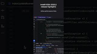 IntelliJ IDEA 20232 release highlights  Inline hints [upl. by Hobart]