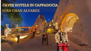 Cave Hotels in CAPPADOCIA AMAZING Family Vlog [upl. by Atwekk]