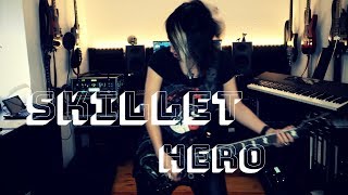 Skillet  Hero Live Guitar Cover 4K  MULTICAMERA [upl. by Karine]