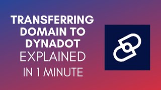 How To Transfer Domain To Dynadot 2025 [upl. by Emelda]