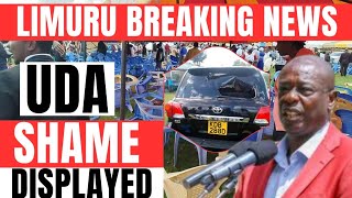 RUTO PANICS As Huge CROWD JOINS RIGATHI Limuru Meeting FORCING Goons To INVADE [upl. by Laicram]