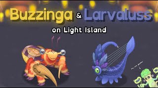 Buzzinga And Larvaluss on Light Island  theremindlightcollab [upl. by Carlock798]