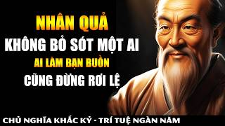 ĐỪNG BUỒN KHI AI ĐÓ LÀM BẠN ĐAU KHỔ BUỒN PHIỀN  Chính Họ Đang GÁNH NGHIỆP Giúp Bạn  Khắc Kỷ 365 [upl. by Bunch]