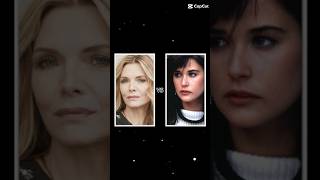 Michelle Pfeiffer OR Demi Moore🎭🎬🎥art movie actor shortsfeed viralvideo feed cinema artist [upl. by Peppard]