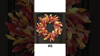 Fall wreaths are loading Which is your favorite See even more fall wreaths with one click [upl. by Faulkner396]