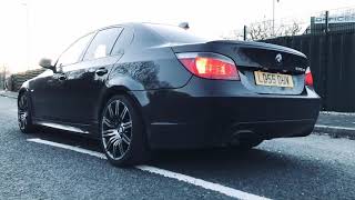 BMW E60 535d 350BHP STRAIGHT PIPED DIESEL UFO [upl. by Nella165]