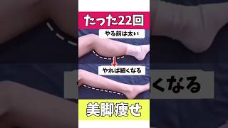 脚やせストレッチ！ふくらはぎ痩せにも効果的！ [upl. by Verla]