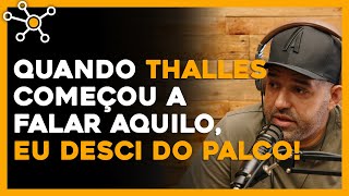 Aposan fala sobre o episódio com o Thalles Roberto  ALEXANDRE APOSAN  Cortes do HUB [upl. by Kcirdahc]