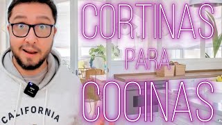 CORTINAS PARA COCINA TENDENCIAS 2025 [upl. by Conny645]