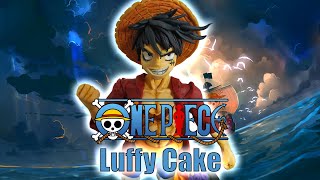 One Piece  Luffy Cake   Timelapse [upl. by Philipa]