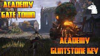 Lets Play Elden Ring 60 Academy Gate Town  Glintstone Dragon Smarag  Academy Glintstone Key [upl. by Anires]