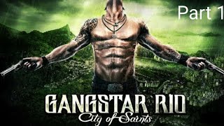 Gangstar Rio City of Saints • O Início de Gameplay Rodando no Android 13 e 14  GAMEPLAY [upl. by Anyar]