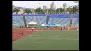 National Mens 200m Final Trinidad amp Tobago 2013 [upl. by Erdnaid]