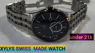 XYLYS SWISS MOVEMENT WATCHXYLYS MENS WATCHXYLYS WATCHES WARRANTY AND GUARANTEESTEEL316L40024km01 [upl. by Mahsih]