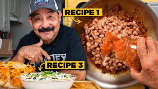 The 3 Best Refried Bean Dip Recipes Frito Lay Mexican Restaurant amp 7 Layer Style [upl. by Oramug]