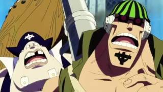 Luffy uses Conquerors Haki at Marineford English Dub [upl. by Llednov]