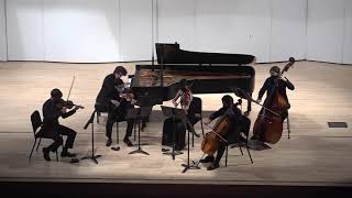 Mozart Piano Concerto No 17 in G Major K 453 Matteo Generani UMKC String Quintet [upl. by Pelmas672]