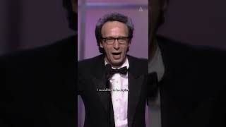 Oscar Winner Roberto Benigni  Best Actor for Life Is Beautiful [upl. by Dimo276]