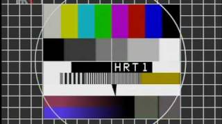 HRT 1 Closedown amp FuBK Testcard 1132010 [upl. by Wittie]