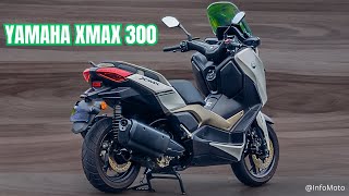 NEW 2024 YAMAHA XMAX 300 REVIEW TECH MAX SHOWN [upl. by Annoynek]