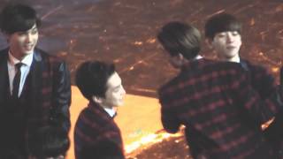 HELLO BETA 150101 HUNANTV NEW YEAR COUNTDOWN  KAIBAEK FOCUS HAPPINESS♥♥♥ [upl. by Ginnie]