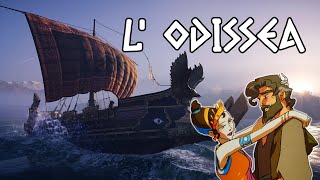 🌊⛵LODISSEA  Il Viaggio di Ulisse 📖 Omero Mitologia Greca Poema Epico Illustrato [upl. by Ivzt]