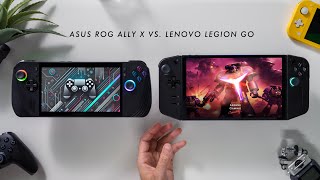 ASUS ROG Ally X vs Lenovo Legion Go  Choose Wisely [upl. by Ientirb]