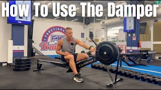 What Damper Setting Should I Use On The Concept2 Rower [upl. by Sherl728]