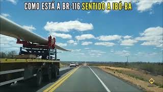 Situação da BR116 após Bendegó sentido a IbóBA [upl. by Camille]