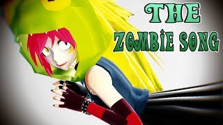 【MMD x Villainous x Heroic】The Zombie Song Demencia and Clementia [upl. by Kcirdahc]