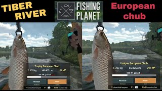 Fishing Planet Tiber River Italy European chub Trophy amp Unique [upl. by Eniale820]