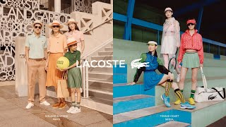 Lacoste 90th anniversary  Paris x Seoul [upl. by Eicnarf625]