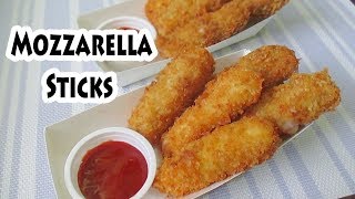 How To Make Mozzarella Sticks Pinoy [upl. by Leverett]