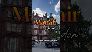 The Most Expensive Neighborhood in the World Mayfair in London [upl. by Mert]