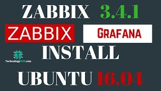 Install Zabbix Grafana Same Server On Ubuntu 1604 [upl. by Armallas]