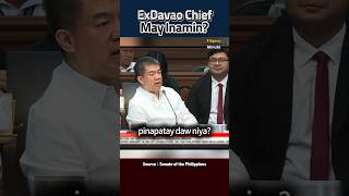 EXDAVAO CHIEF MAY INAMIN EJK WarOnDrugs Duterte [upl. by Nojram]