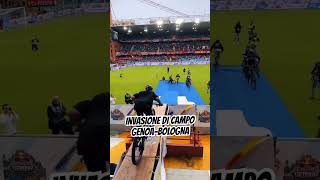 INVASIONE DI CAMPO durante GENOABOLOGNA Serie A mtb redbull seriea [upl. by Arahsit690]