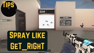 The Ultimate Crosshair for Spraying in CSGO [upl. by Euqilegna]