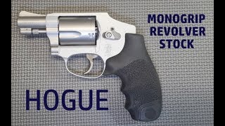 Smith and Wesson JFrame Revolver Hogue Grip Installation [upl. by Anyrb845]